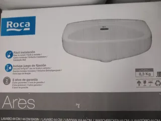 Lavabo de encimera Roca Ares 44 cm
