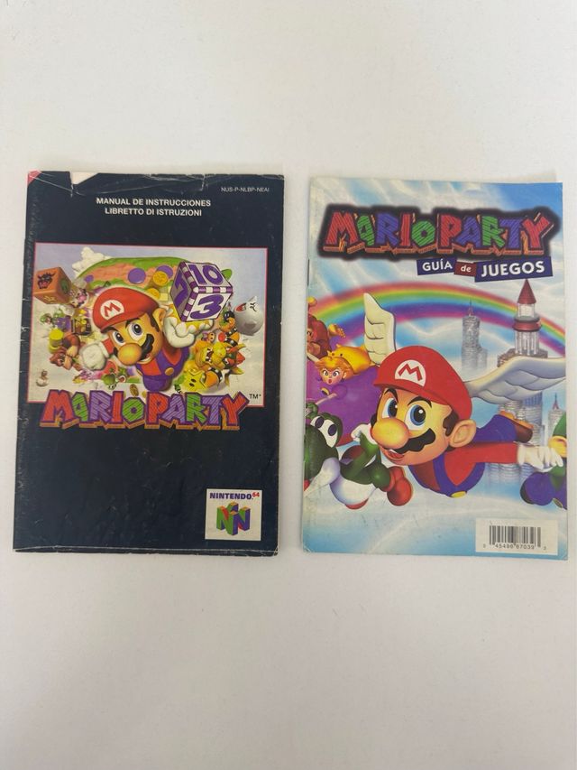Manual Mario Party Nintendo 64 (Español/Italiano)