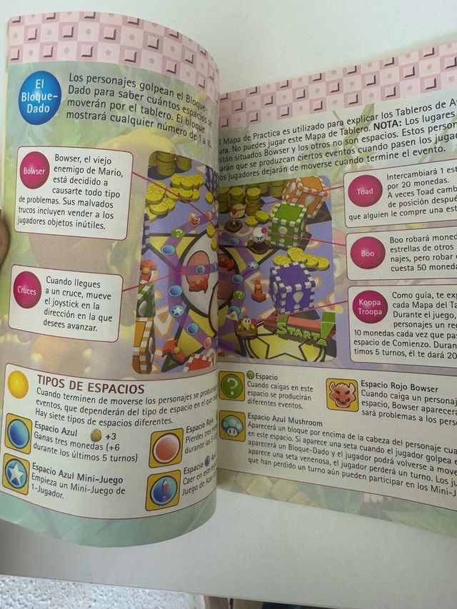 Manual Mario Party Nintendo 64 (Español/Italiano)