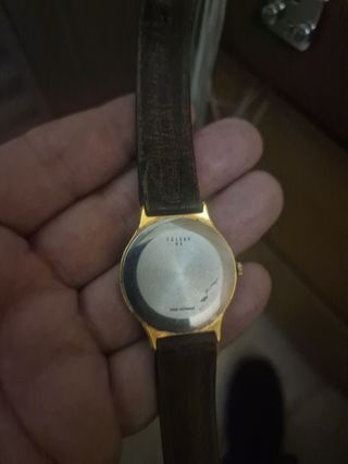 Reloj Longines Oro y Marrón
