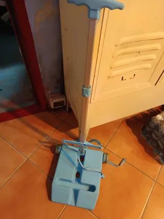 Porta zaino per bambini azzurro