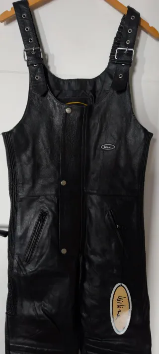 Mono de cuero para moto
