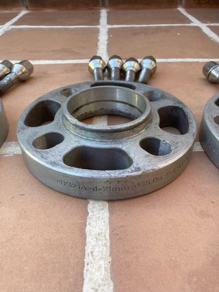 4 Separadores de Rueda 4x108 + Tornillería