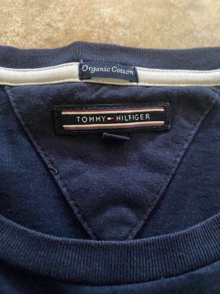 Camiseta Tommy Hilfiger Algodón Orgánico Azul