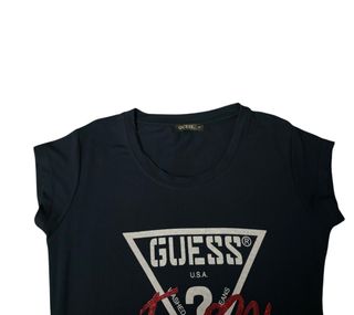 Camiseta Guess Negra Mujer