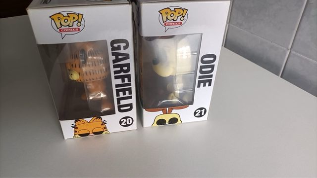 2 Funko Pop! Garfield y Odie