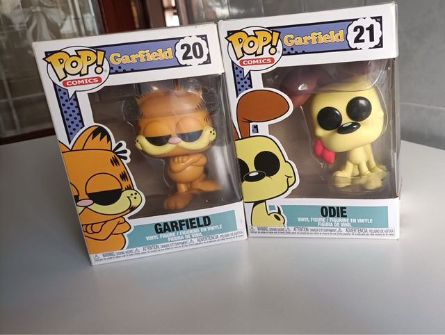 2 Funko Pop! Garfield y Odie