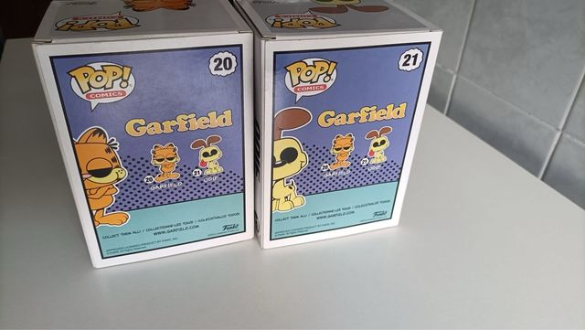 2 Funko Pop! Garfield y Odie