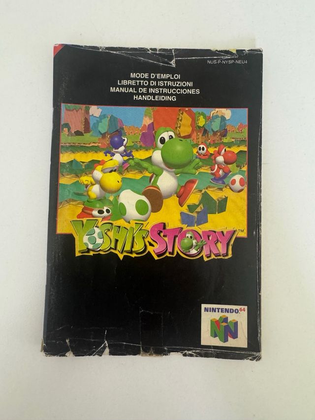 Manual Yoshi's Story Nintendo 64