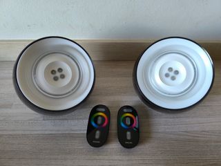 Lámpara Philips LED Negra y Blanca