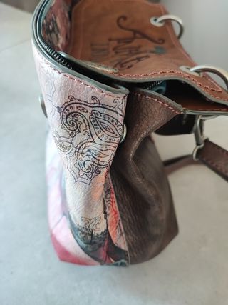 Bolso Anekke Marrón y Rosa