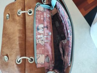Bolso Anekke Marrón y Rosa