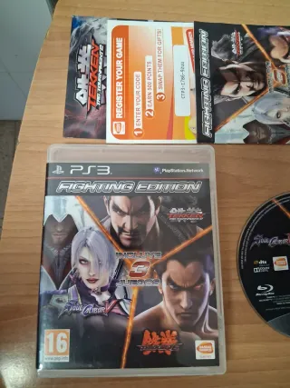PS3 Tekken 6 y Soulcalibur V Fighting Edition