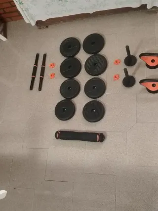 Kit manubri 14kg