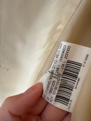 Blazer Burberry Beige