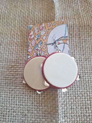 Pendientes Pandereta