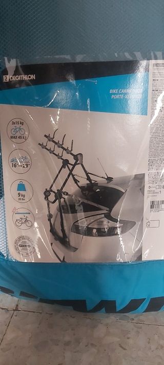 Portabicicletas Decathlon B-TWIN320 (3 bicis)