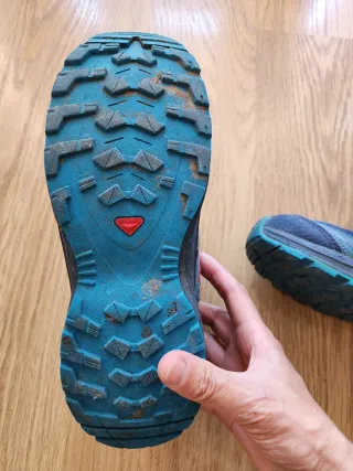 Zapatillas Salomon Niños Azul/Naranja
