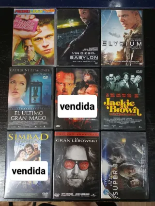 Películas DVD,Culto/ Accion/Intriga a 2€ la unidad