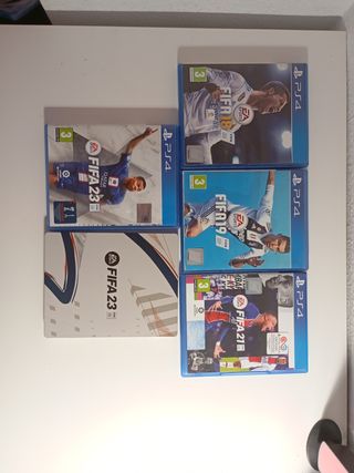 Lote 4 Juegos FIFA PS4