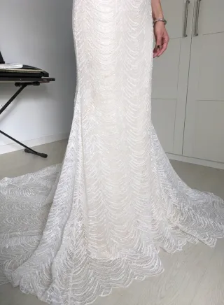 Vestido de Novia Rosa Clará Blanco Nuevo