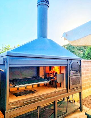 Barbacoa de metal BB-55