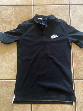 Polo Nike niño negro para niños 12-14años 2 por 25