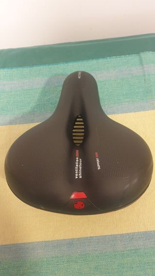 Sillín Bicicleta Negro (Nuevo)