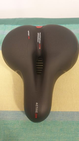 Sillín Bicicleta Negro (Nuevo)