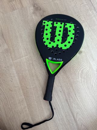 Raqueta Pádel Wilson Blade Team Negra/Verde