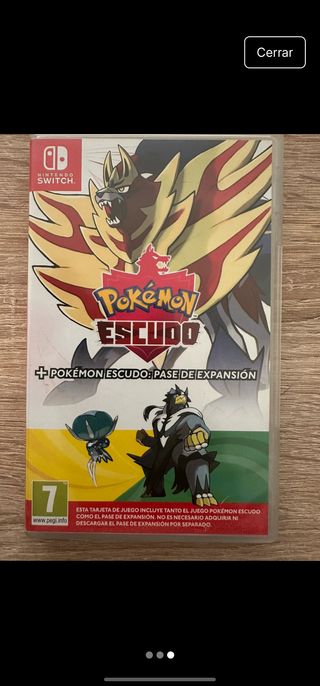 Pokémon Escudo + Pase Expansión Nintendo Switch