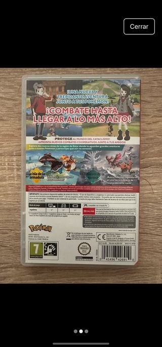 Pokémon Escudo + Pase Expansión Nintendo Switch