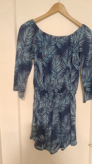 Vestido Hug & Clau Estampado Palmeras