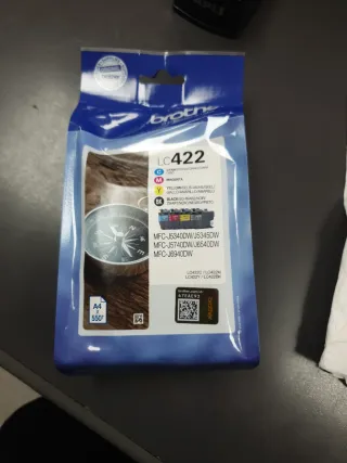 Pack Tinta Brother LC422