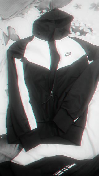 Conjunto Nike Negro y Blanco