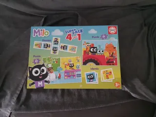 Juego Educa Milo 4 en 1