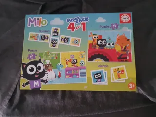 Juego Educa Milo 4 en 1