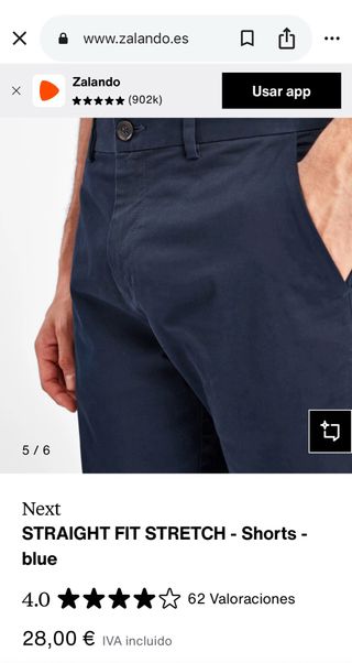 Pantalón corto Next 