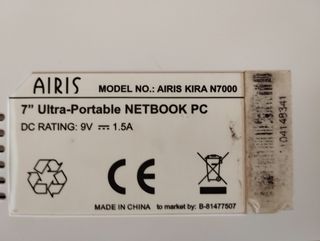 Airis Kira7000 Netbook Blanco