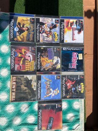 Lote 10 Juegos PlayStation 1 en Cd’s
