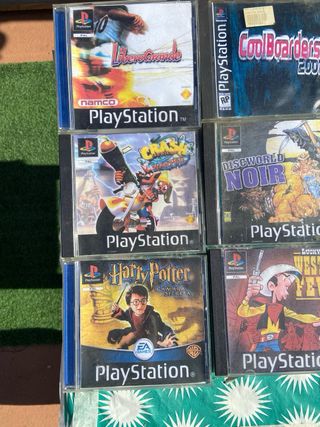 Lote 10 Juegos PlayStation 1 en Cd’s