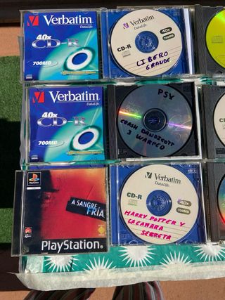 Lote 10 Juegos PlayStation 1 en Cd’s