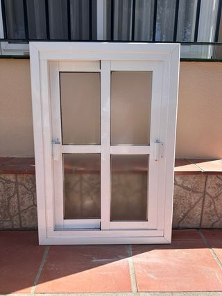 Ventana aluminio blanco 60x90cm