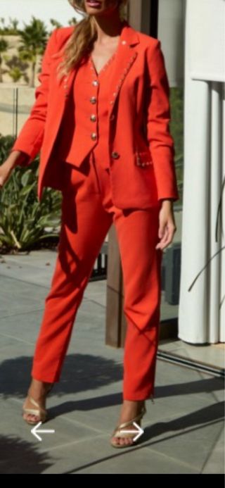 Traje tres piezas camaleonica