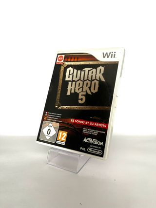 Guitar Hero 5 NINTENDO WII COMPLETO PAL ITA