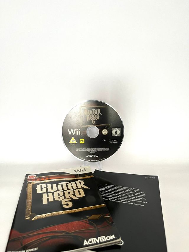 Guitar Hero 5 NINTENDO WII COMPLETO PAL ITA