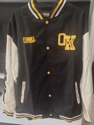 Giacchetto leggero nero e bianco