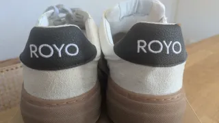 Zapatillas RoYo blancas y marrones
