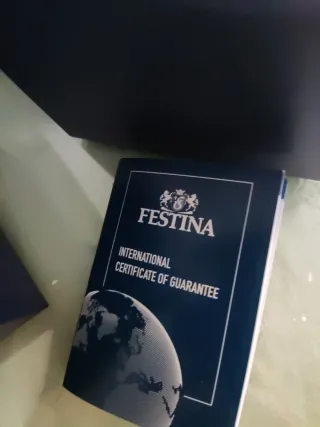 Reloj Festina Hombre Negro/Plateado nuevo