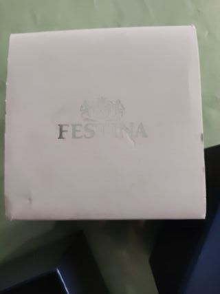 Reloj Festina Hombre Negro/Plateado nuevo